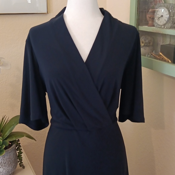 NWT Tommy Hilfiger Black Knit Dress - Picture 3 of 11